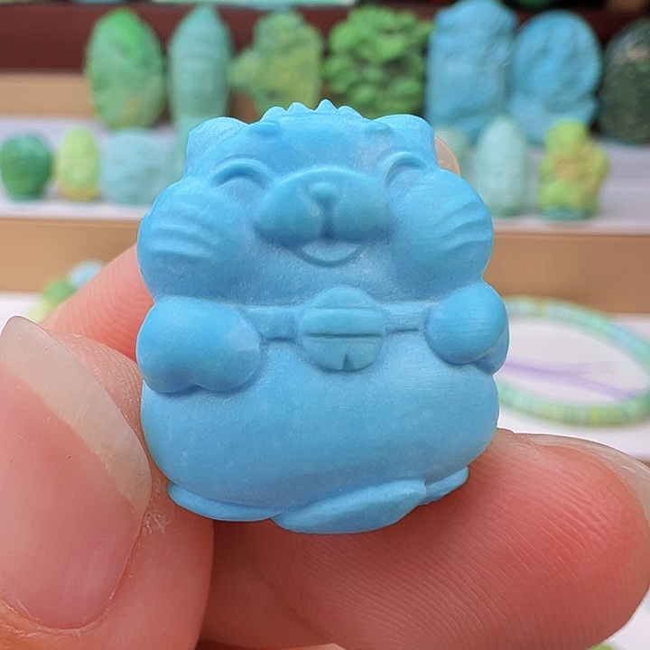 未镶嵌绿松石项链