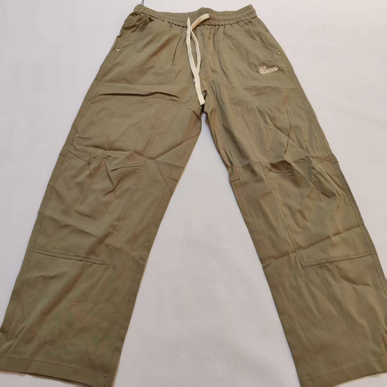 99新 GUCCI/古驰 豆绿休闲裤 217