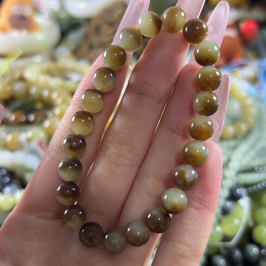 和田玉未镶嵌手链468