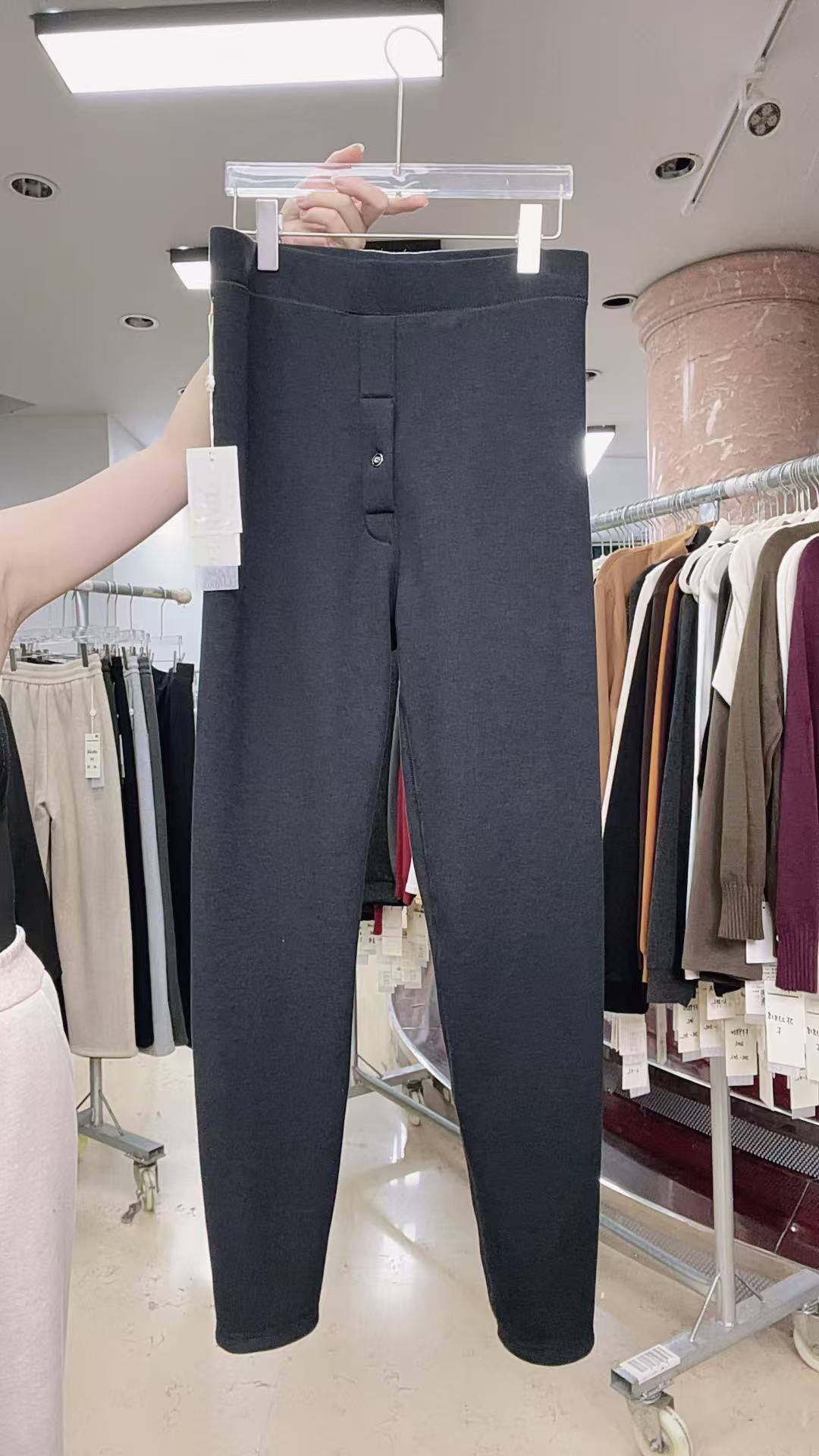 PE9807 (聚水潭)（男）保暖透气厚保暖裤舒适男裤男士休闲裤