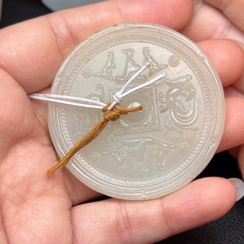 和田玉挂件未镶嵌