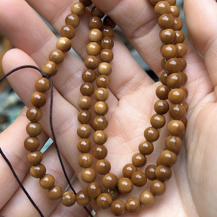 库克吊坠㈦****6m m圆珠长串