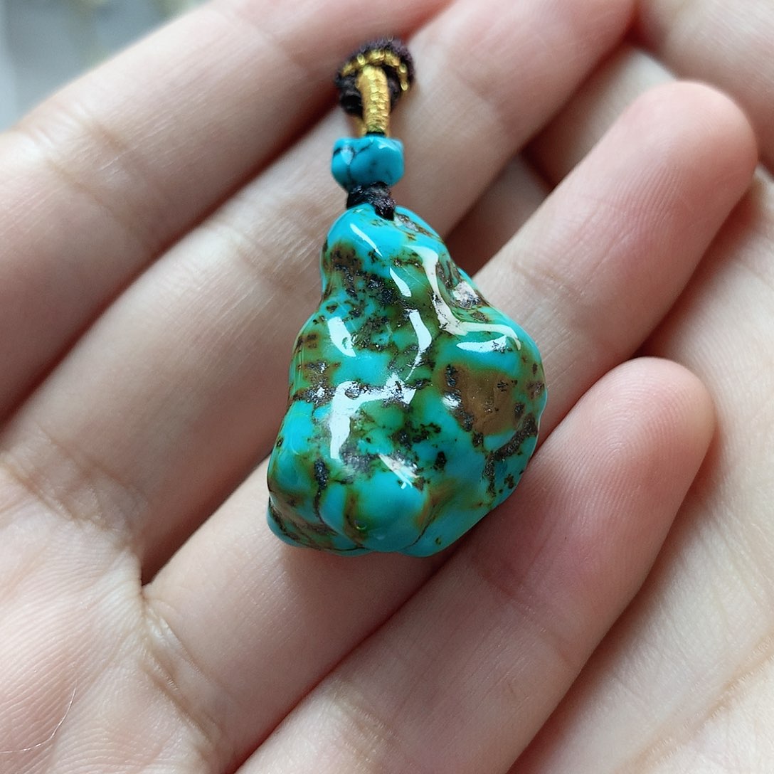 未镶嵌绿松石珠宝奇石