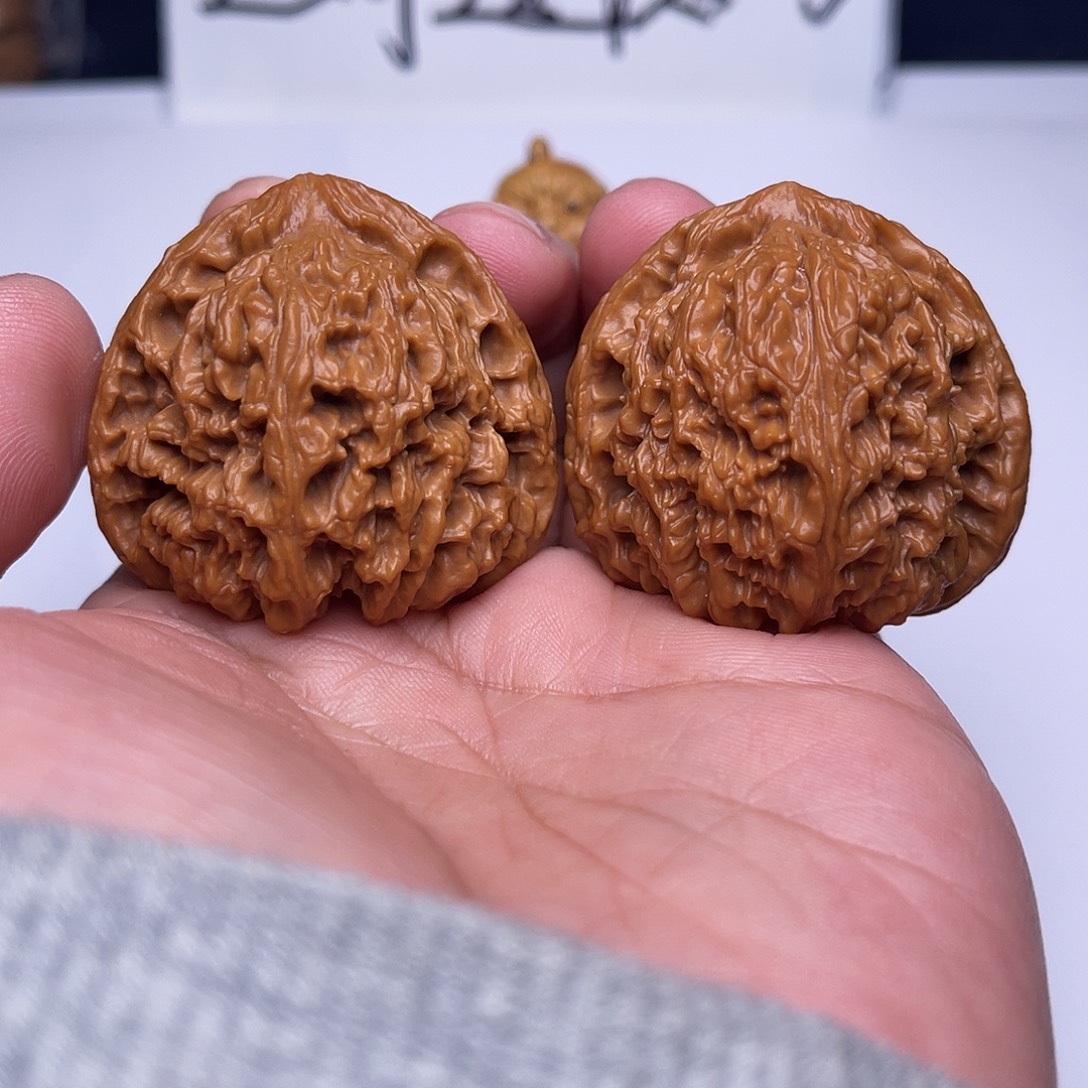 文玩核桃把件41南将石