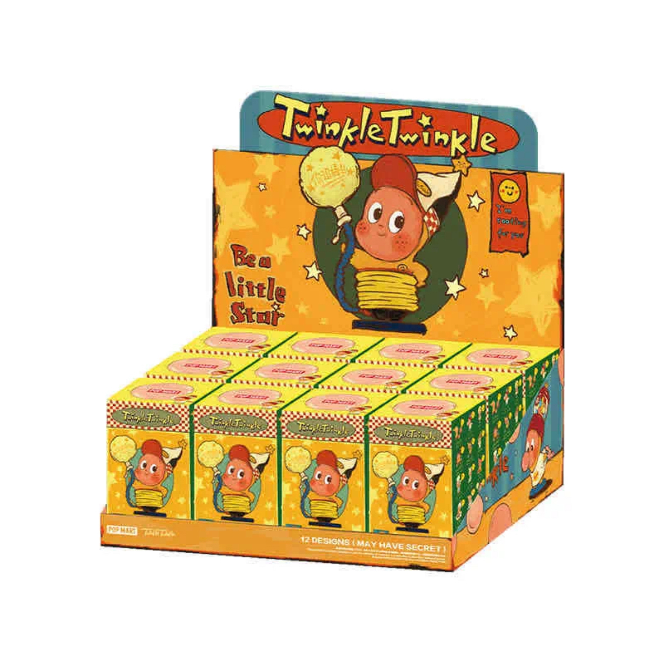 (代拆）518Twinkle 123!星星人系列第三代手办