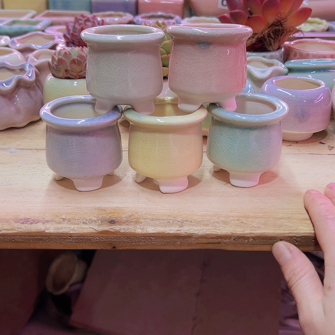 陶瓷花盆当场凑满12包邮