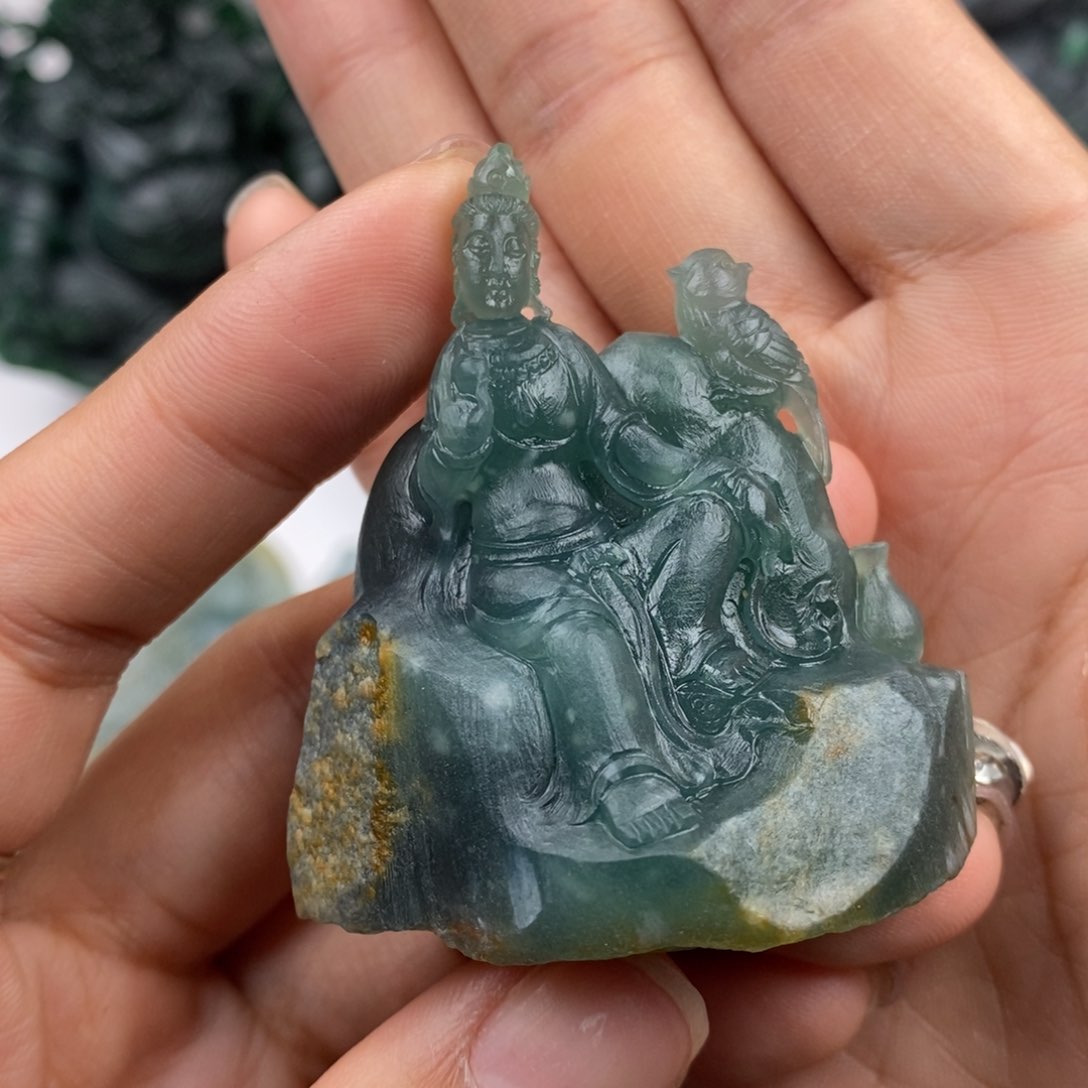定制翡翠未镶嵌天然