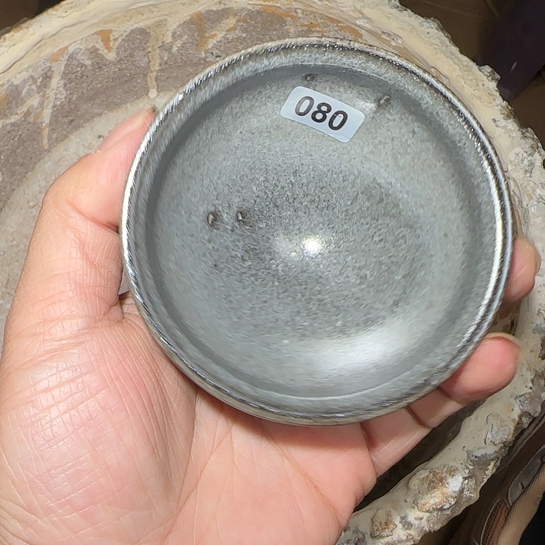 茶盏焦源柴烧【微瑕】080