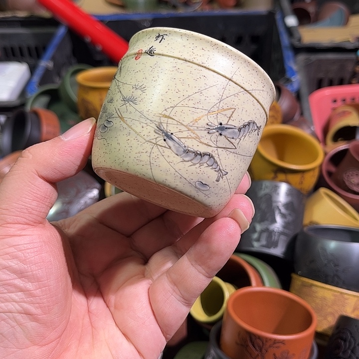 茶杯紫砂全手工紫砂主人杯