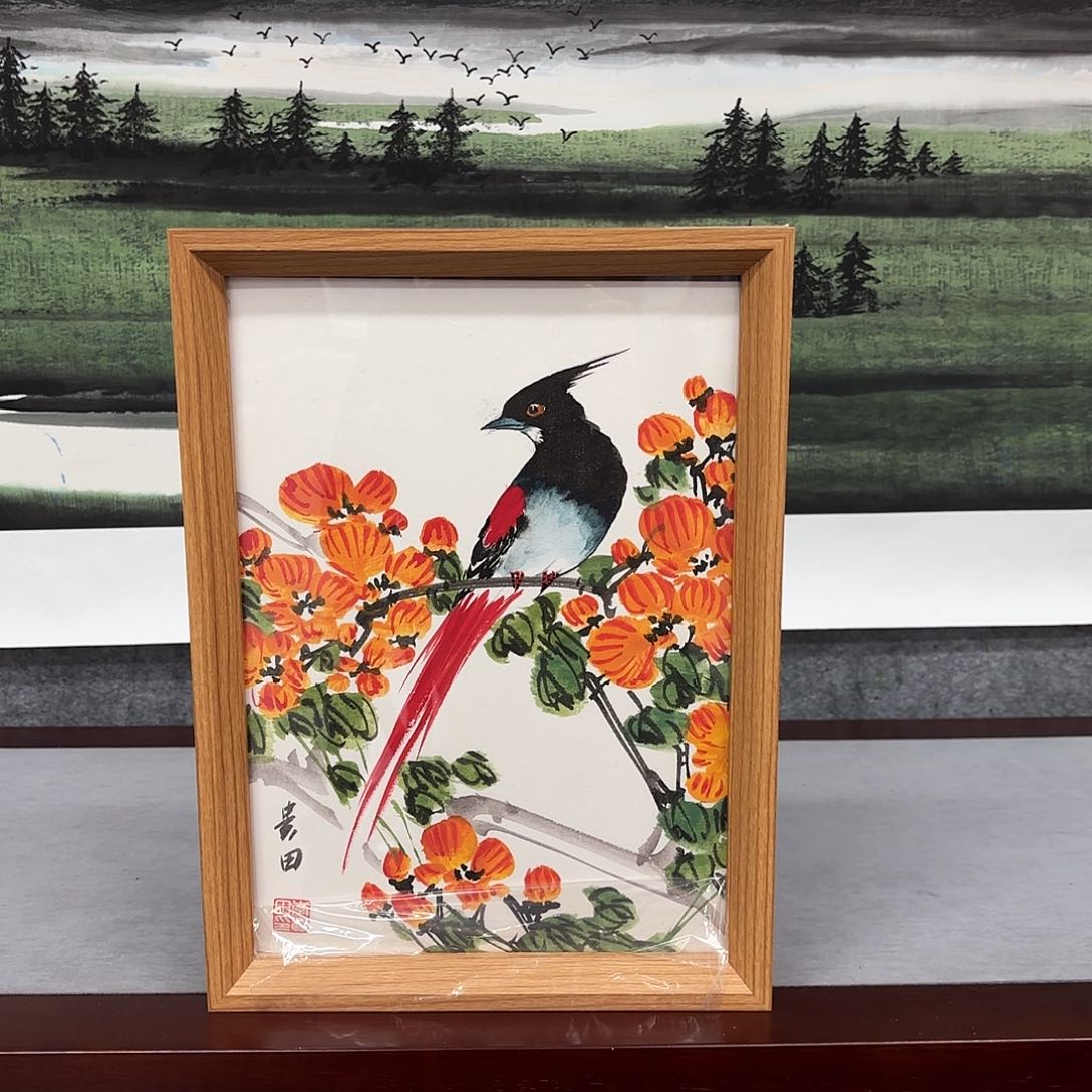 国画亲笔手绘原创