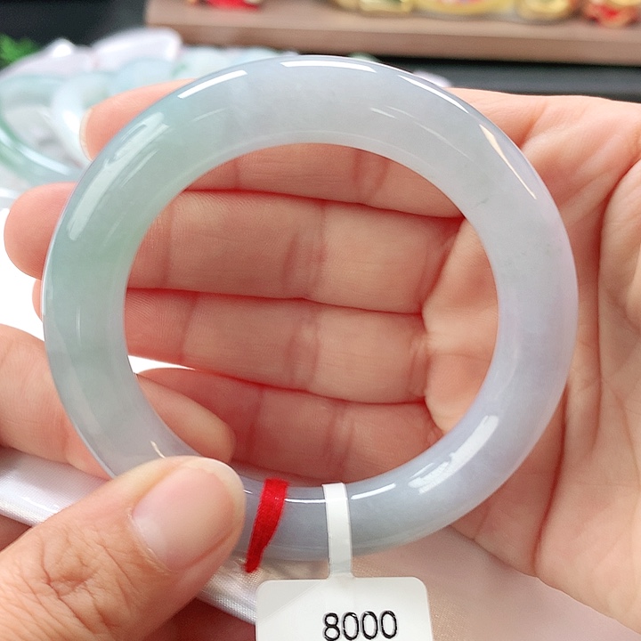 未镶嵌手镯翡翠52胖圆