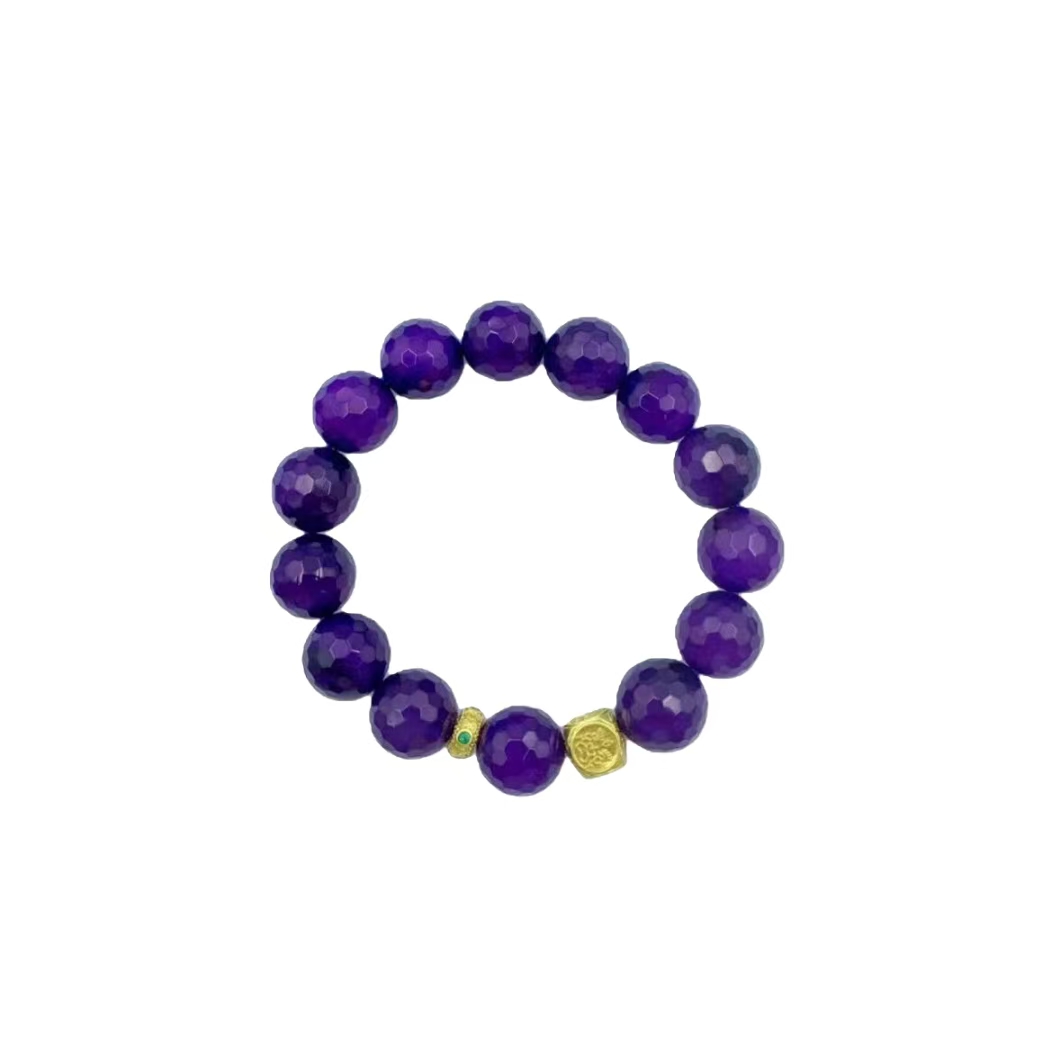 妖紫舒俱玛瑙手串C01-419赠礼盒(多样性发其一）