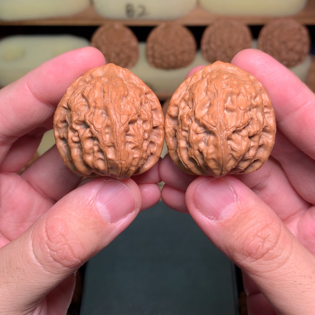 文玩核桃吊坠37.5邢台原桩玄武全品