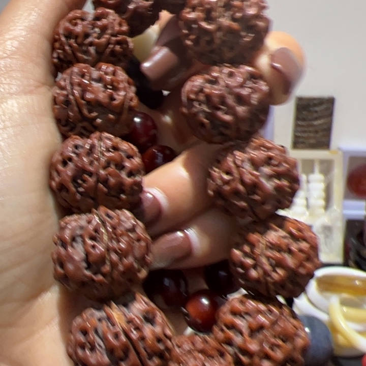 1.2射灵红木手串一条