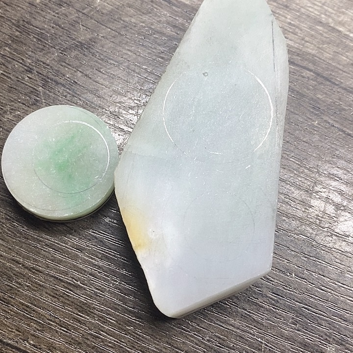 定制翡翠未镶嵌℡*三料子