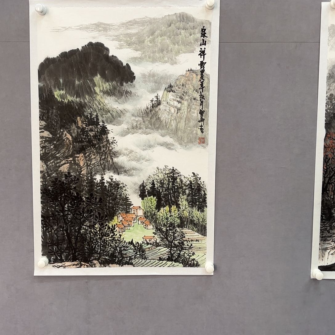 国画亲笔手绘原创