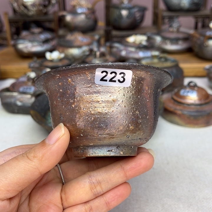 壶裸柴烧陶瓷茶具