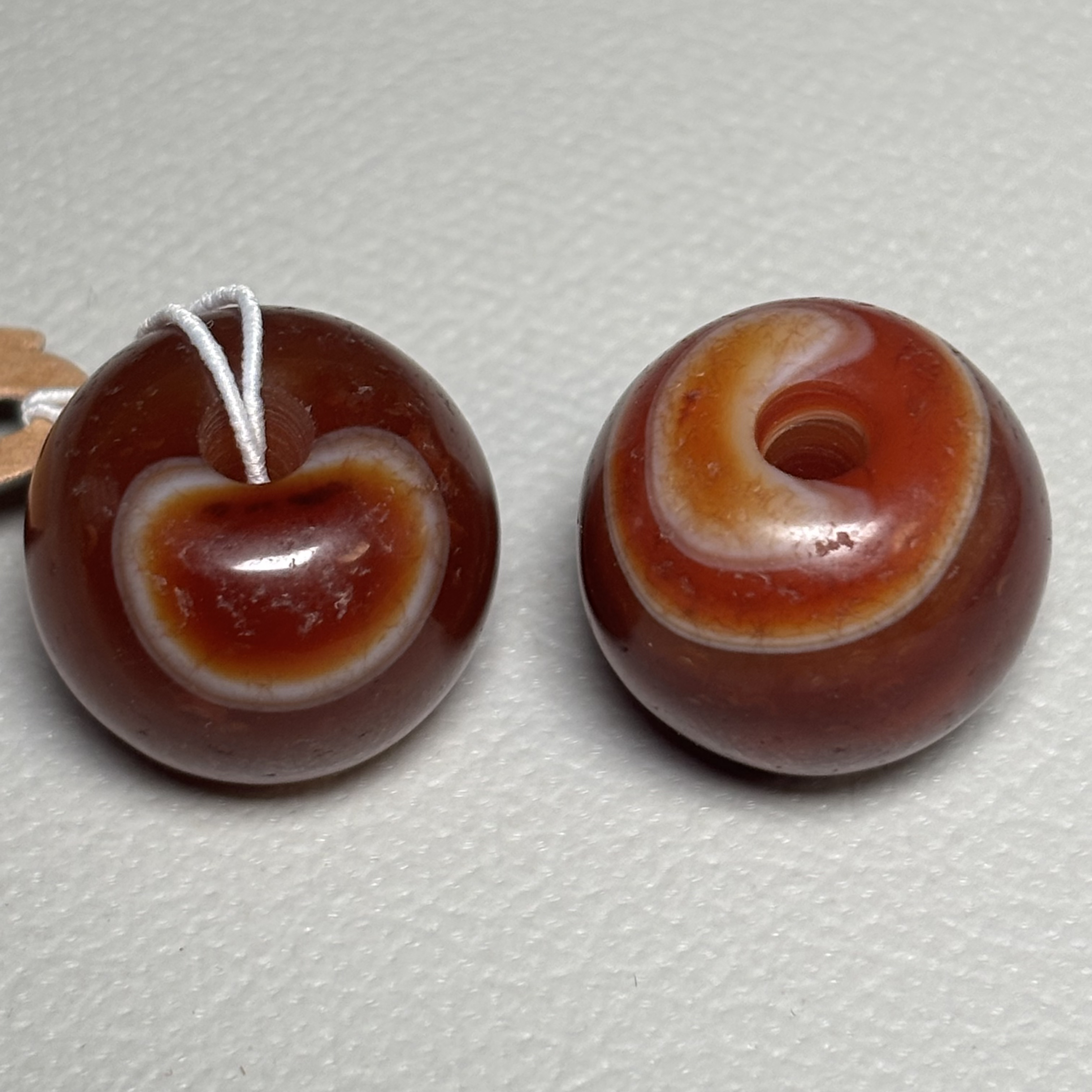 缠丝玛瑙单珠配饰03