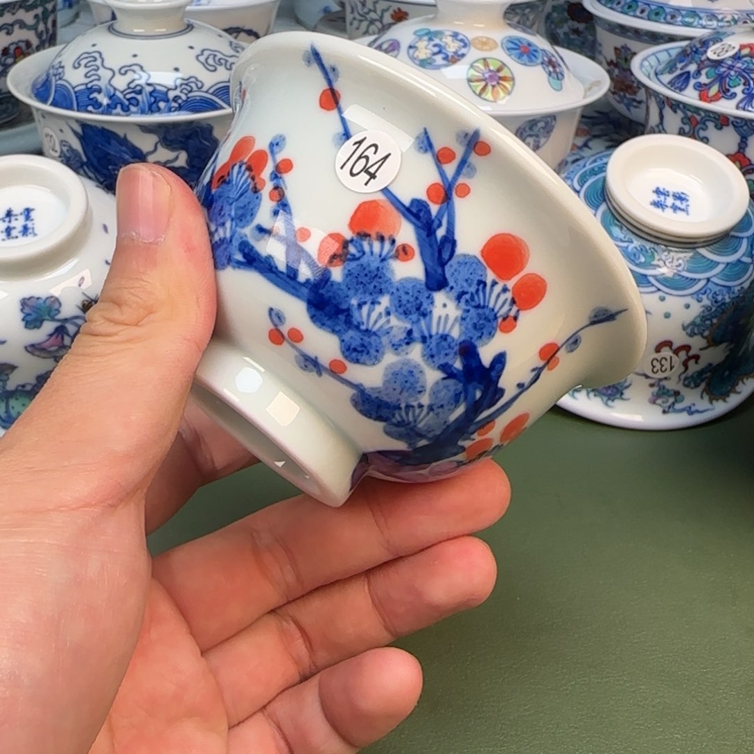 景德镇手工手绘茶具164