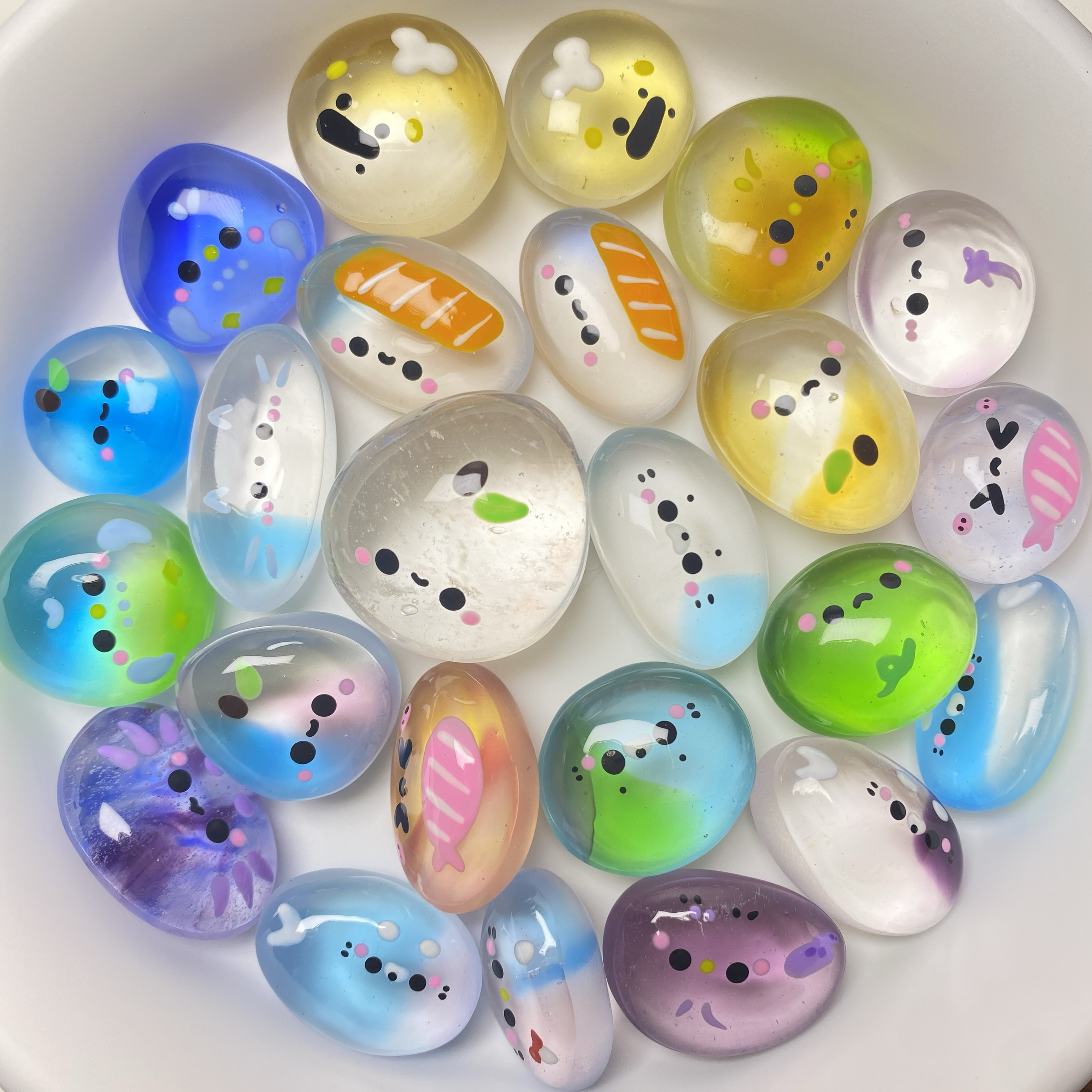 大号宠物石头三颗起拍