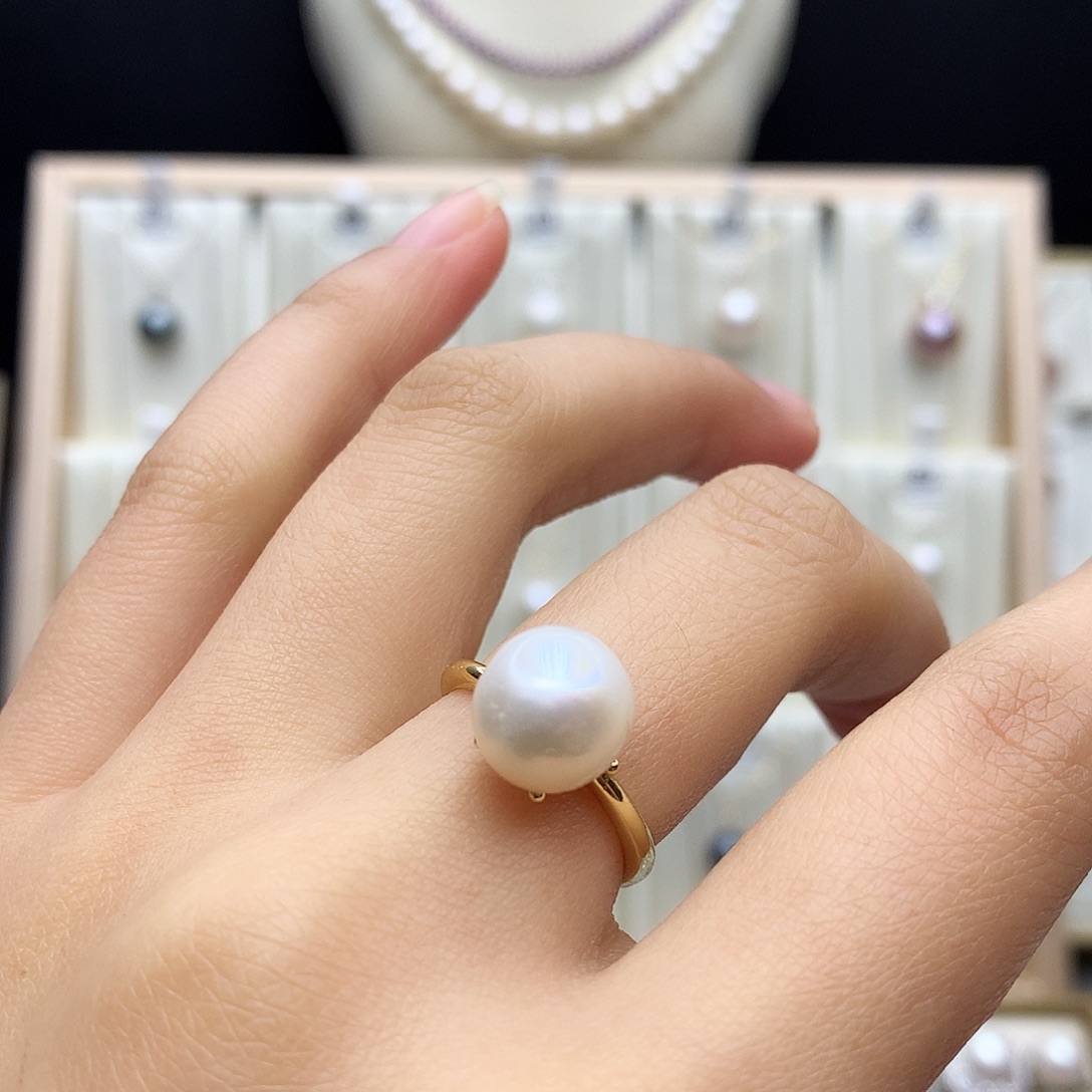 颈饰淡水珍珠合金