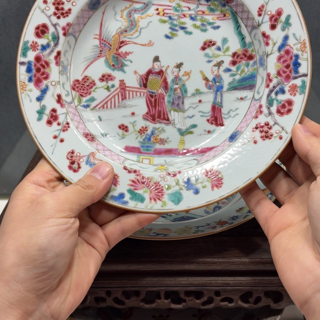 小***场瓷摆件瓷器股工艺品摆件五彩