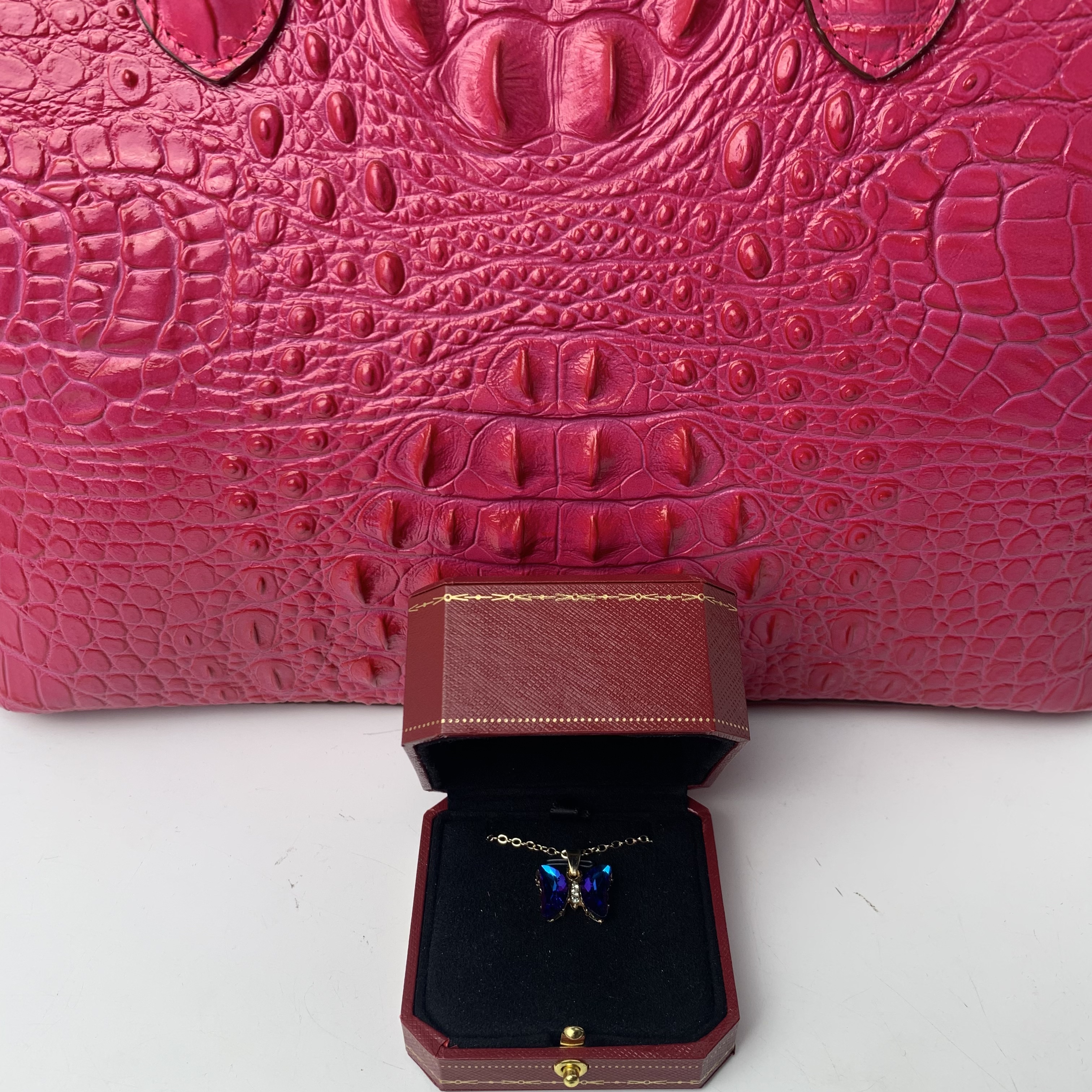 4601【LIANBANGH.K】蓝 时尚百搭女项链