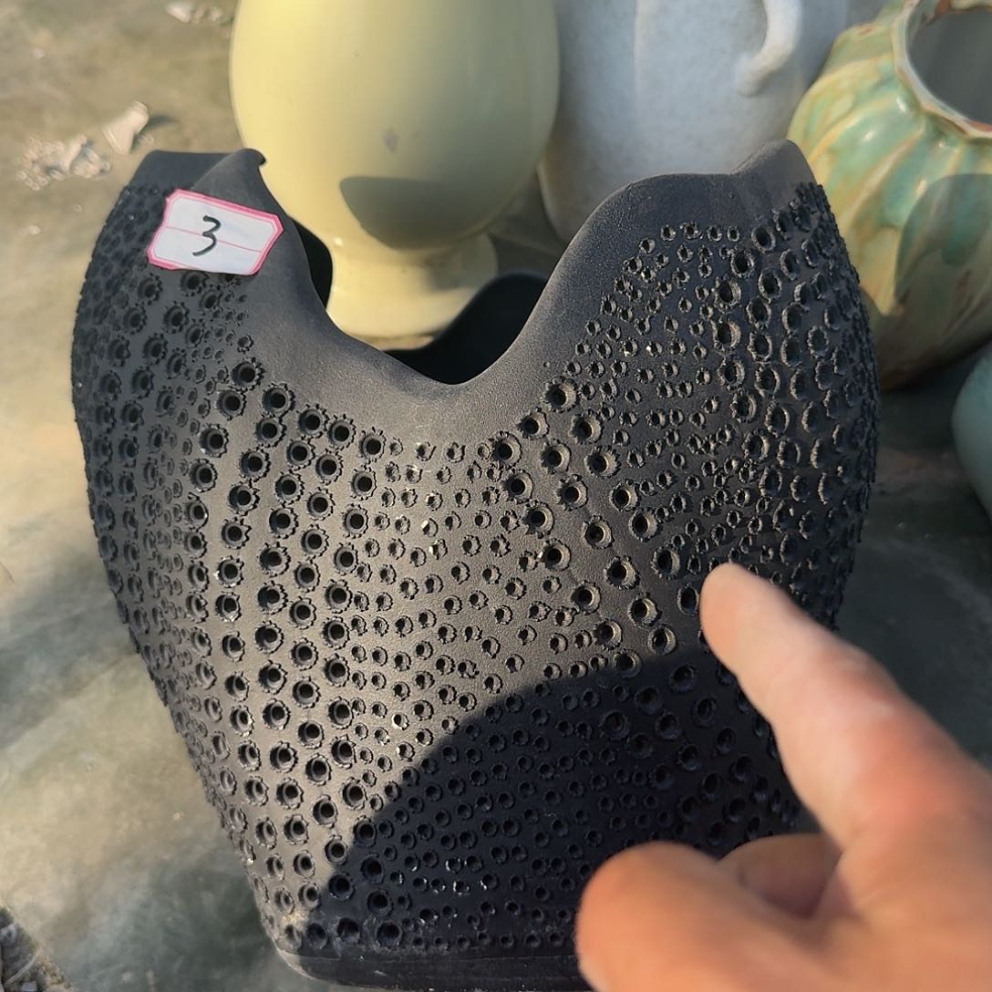 陶瓷微瑕景德镇手工花器