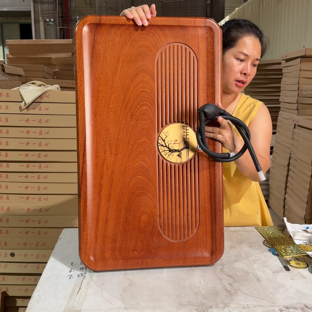 花梨木茶盘73*43尺寸