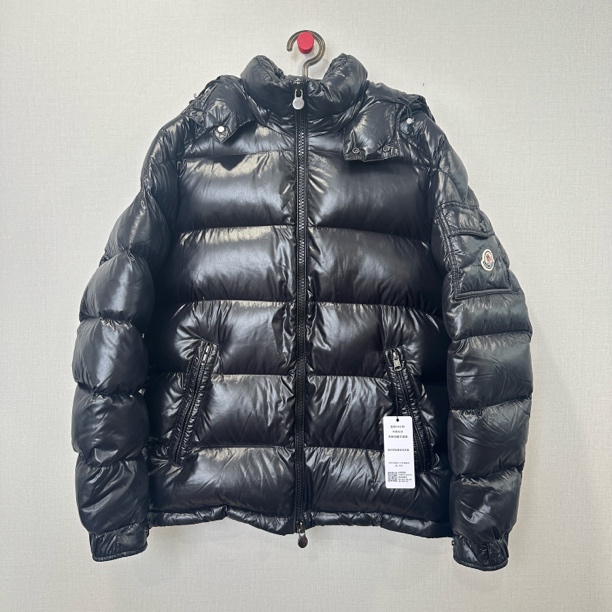 99新 MONCLER 黑色玛雅羽绒服 尺码：4 20234