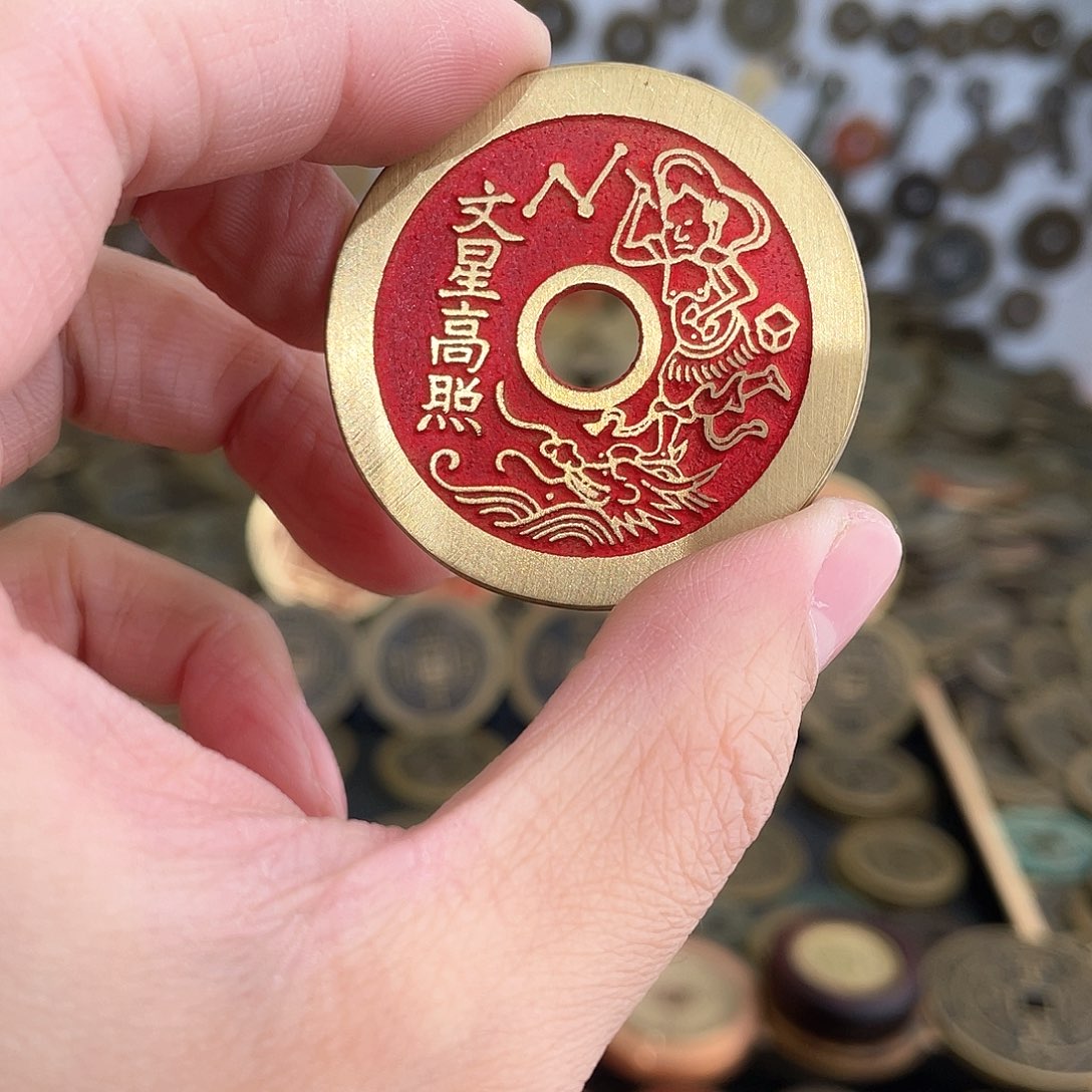 铜非遗手工艺制作现代工艺品