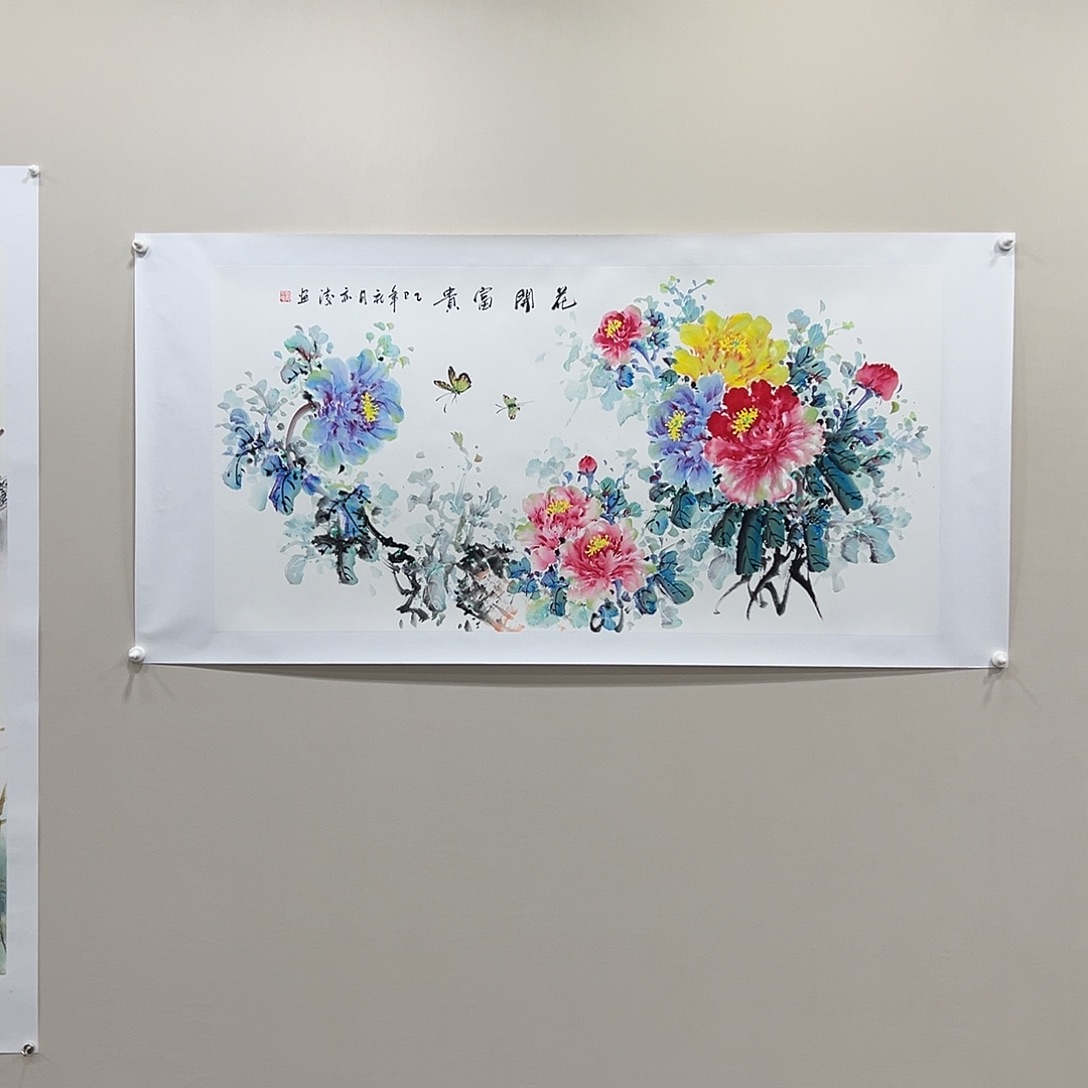 国画精品纯手绘8平尺