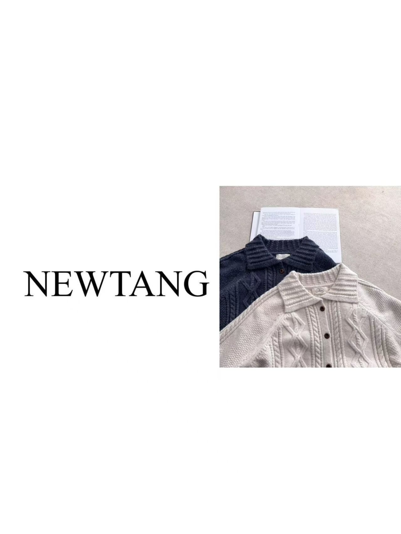 【韵律织纹】296高级感宽松软糯毛衣针织衫新款简约休闲上衣