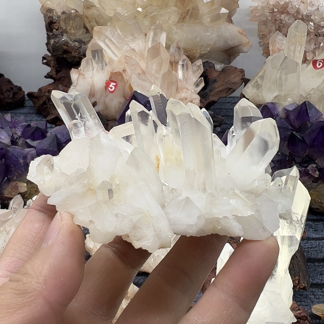 水晶银S925镶嵌珠宝半成品