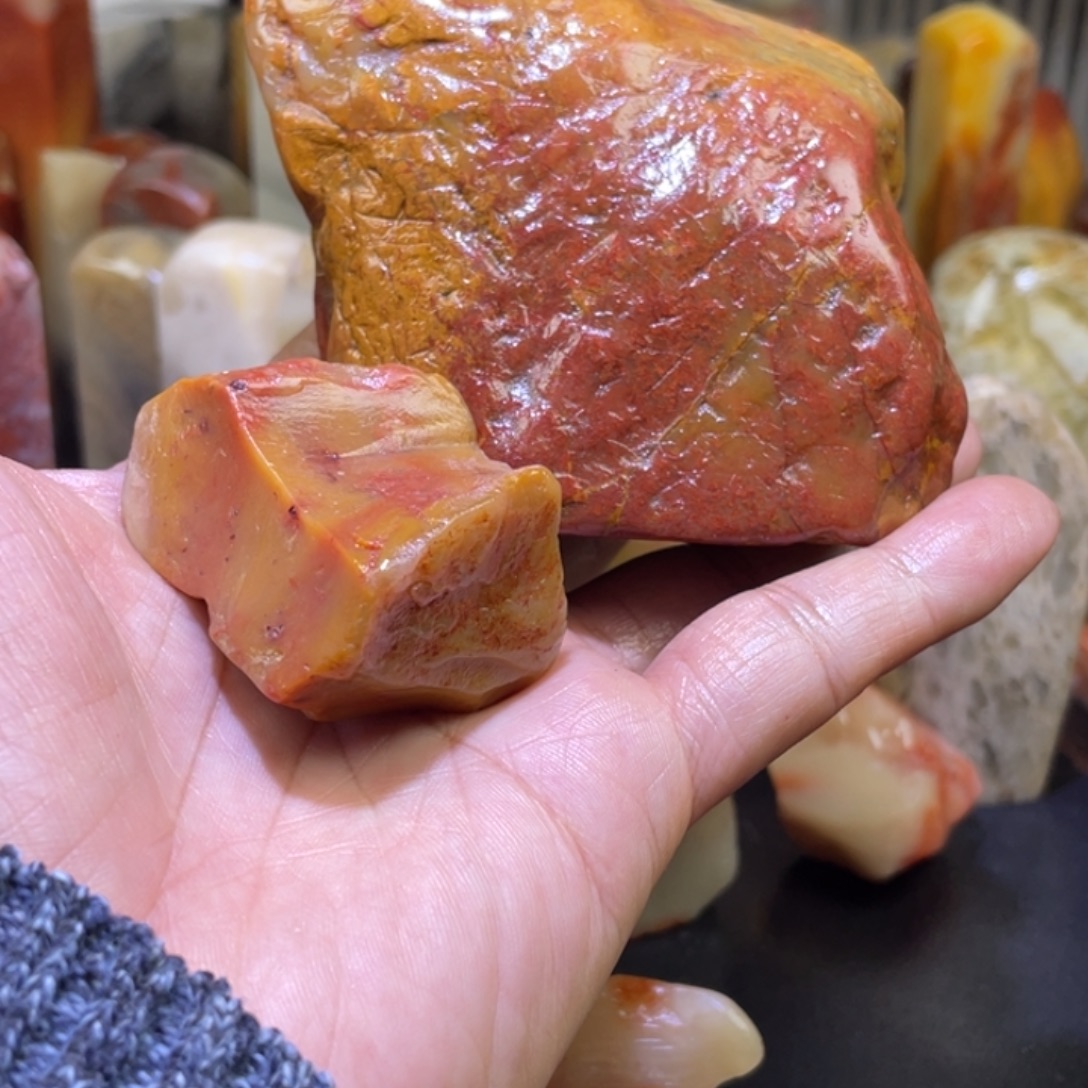 三***七印石寿山石寿山石