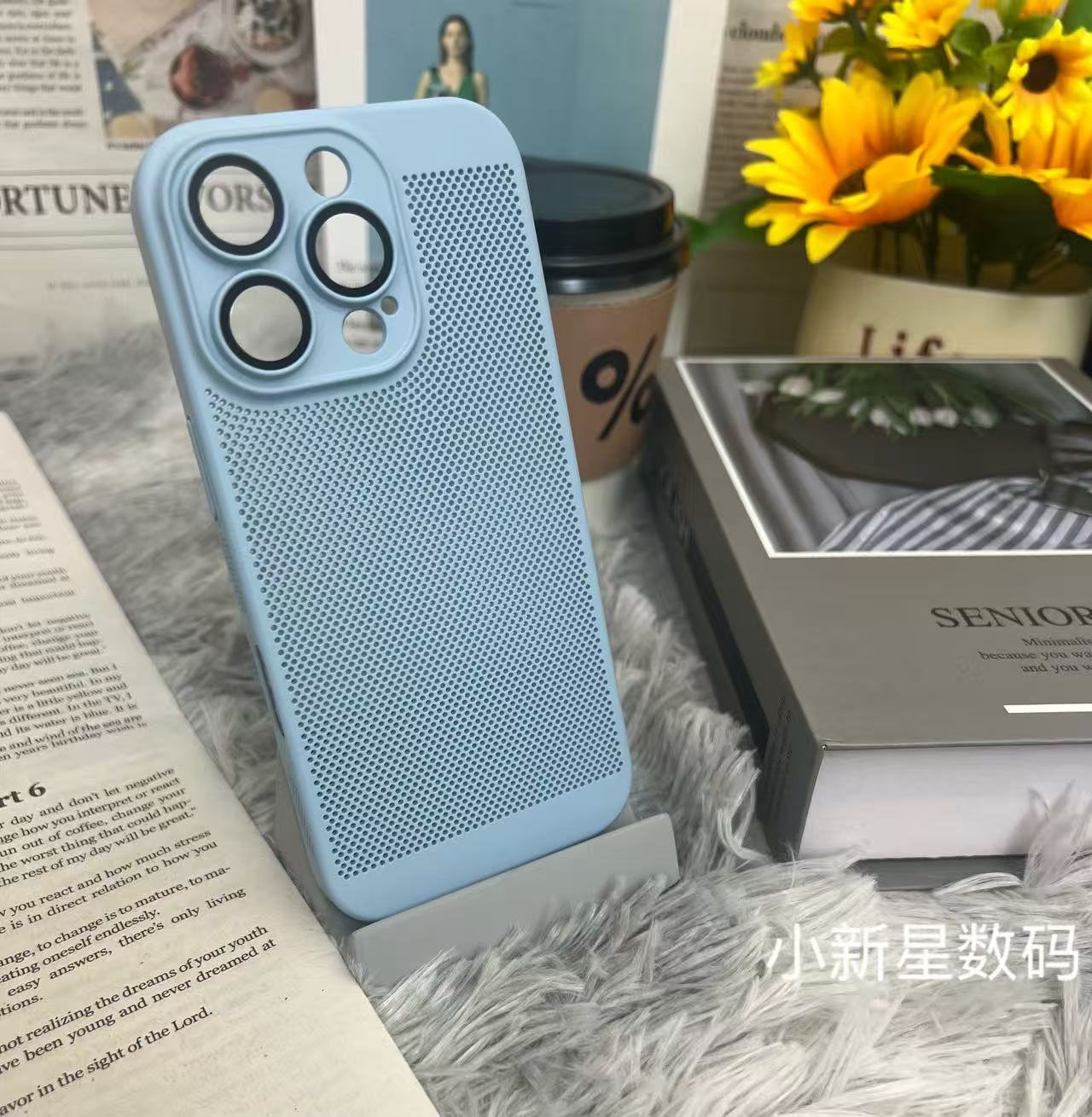适用于iPhone苹果11-16pro max超薄散热防摔手机壳 自带镜头膜