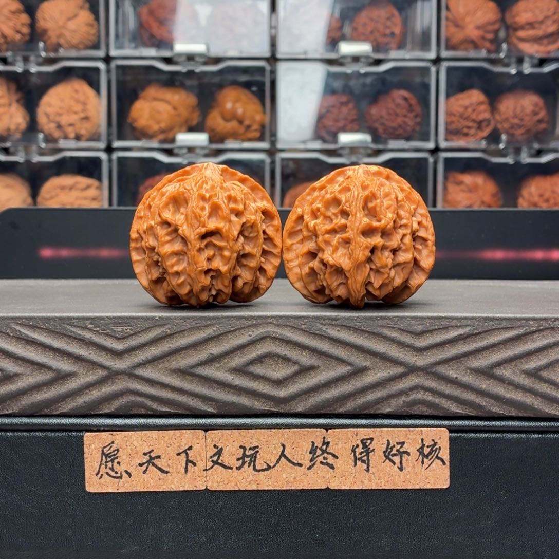 文玩核桃把件苹果园40