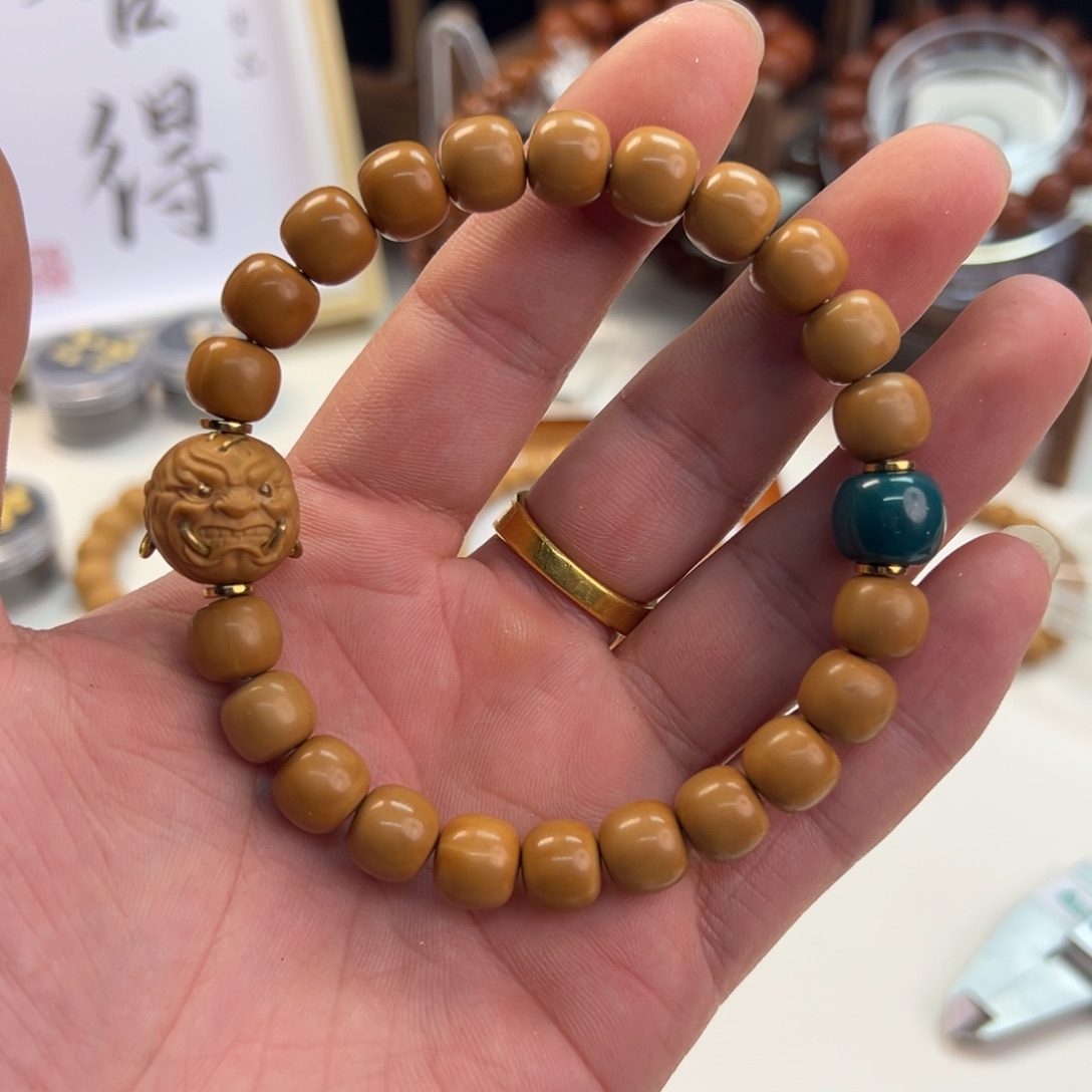 猴头核桃吊坠全品老型➕琉璃➕獠牙恶僧