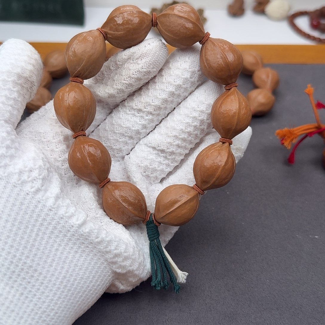 19*25精配款梅林铁核手串