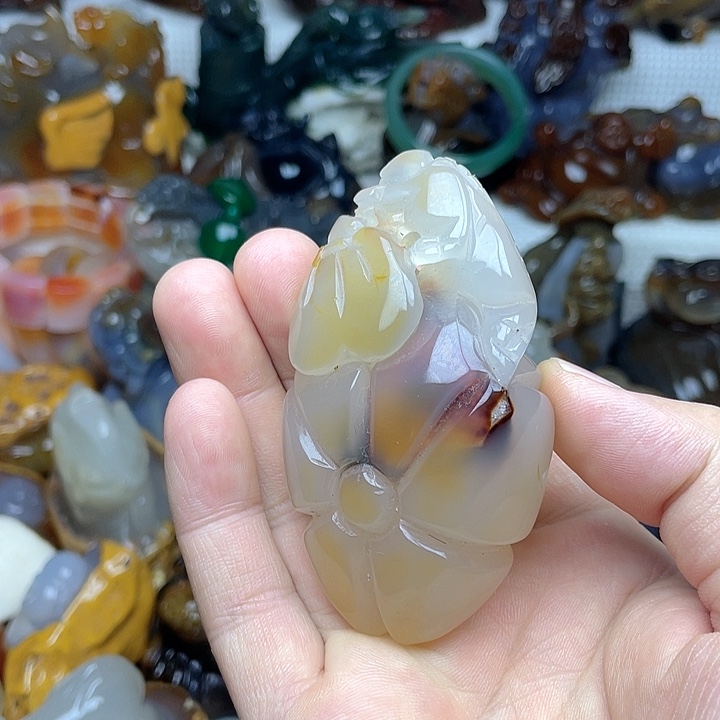 玛瑙/玉髓饰品未镶嵌