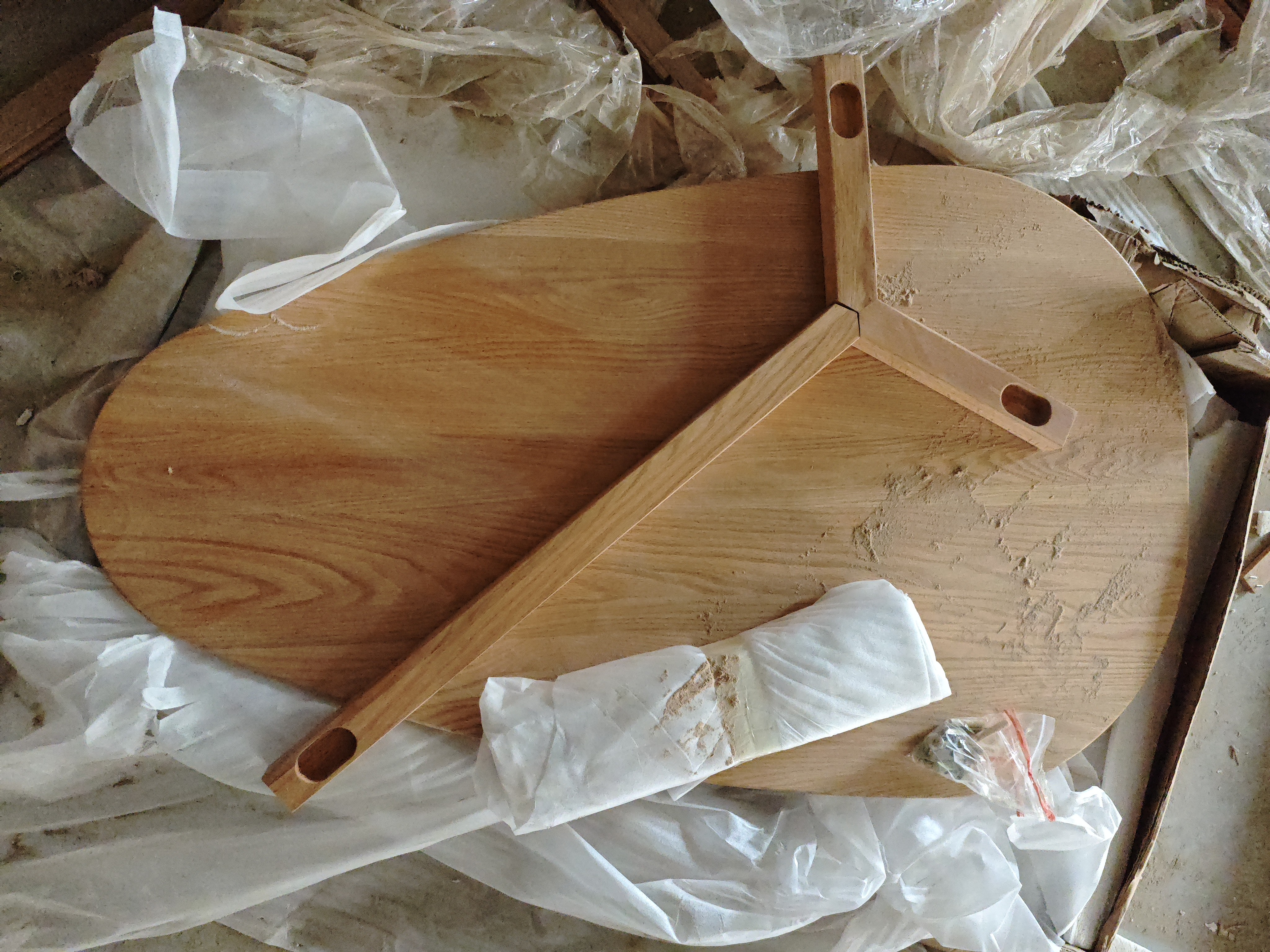 茶几 橡木 120*70*45 瑕疵无售后 木工