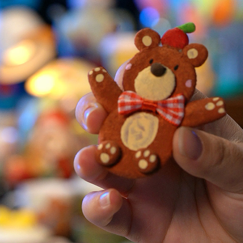 创意小熊冰箱贴设计师款