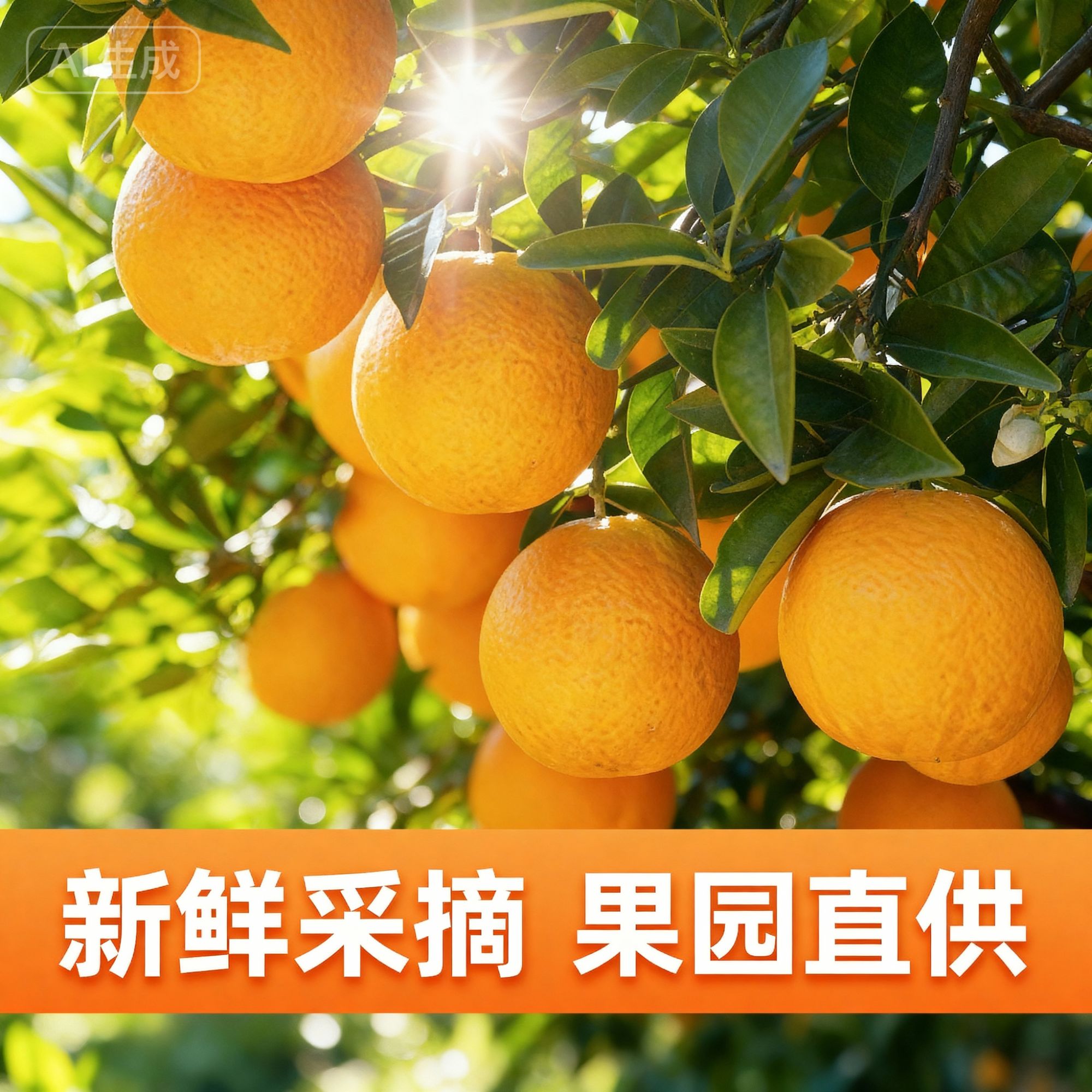 正宗赣南脐橙新鲜采摘果园直发当季水果