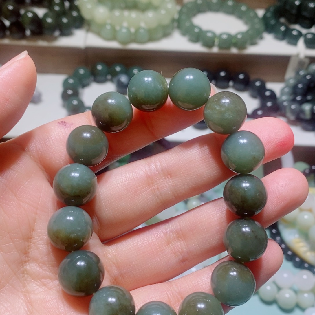 和田玉手链未镶嵌