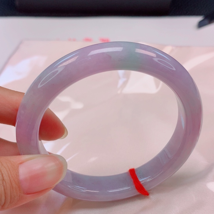 翡翠未镶嵌手镯57圈