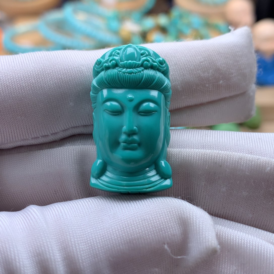 绿松石珠宝奇石未镶嵌