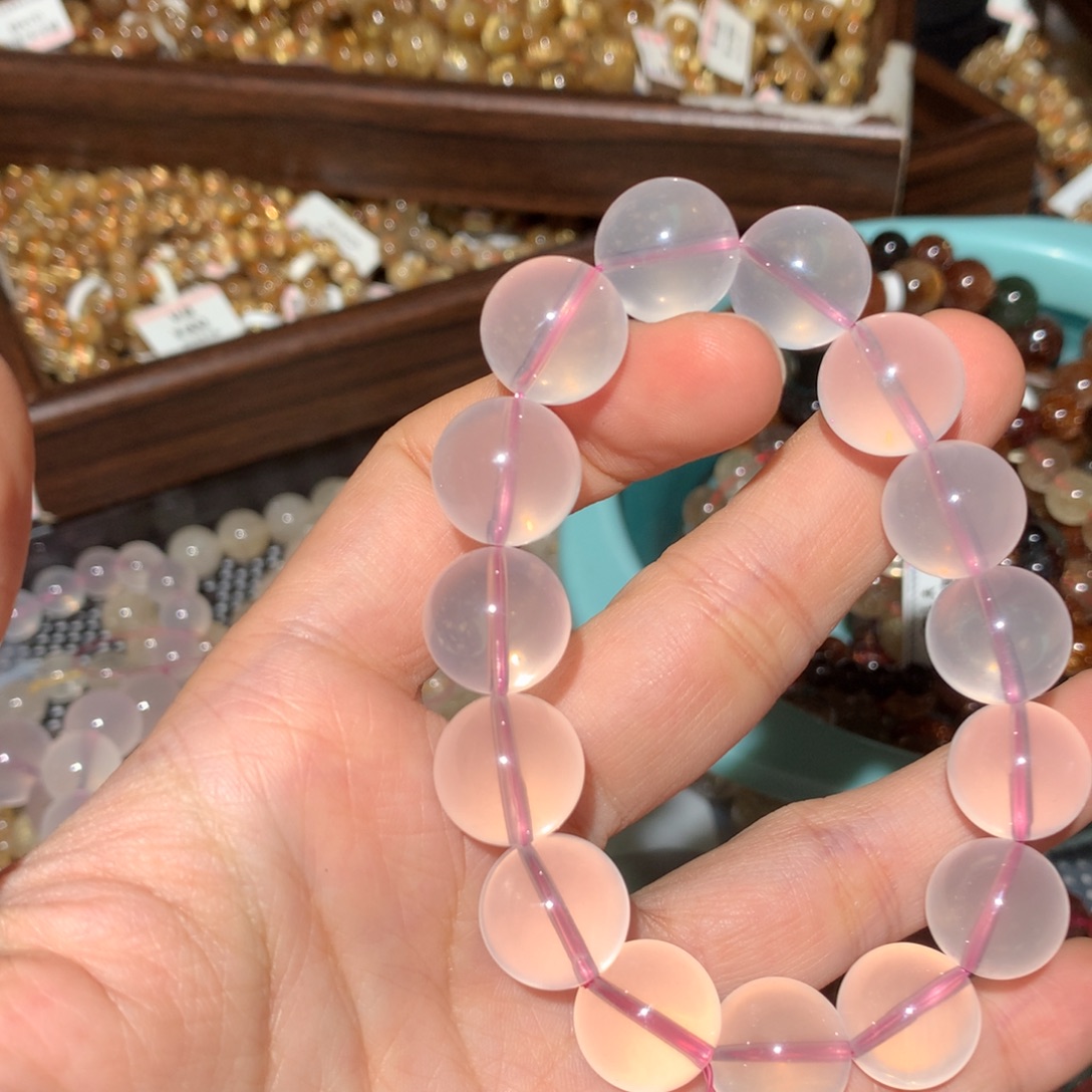 无***.水晶手链未镶嵌手链