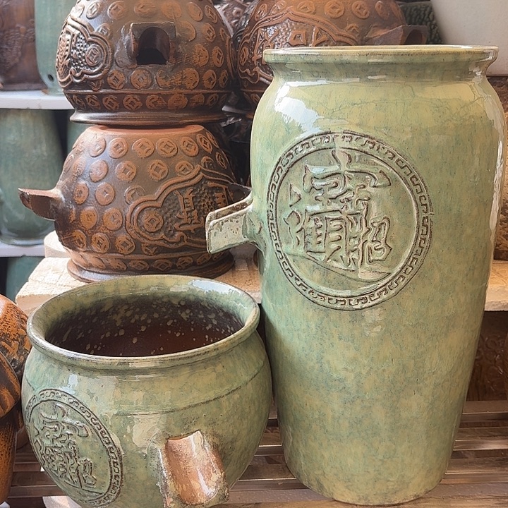 粗陶口径19/39，20/17进水口2.5厘米