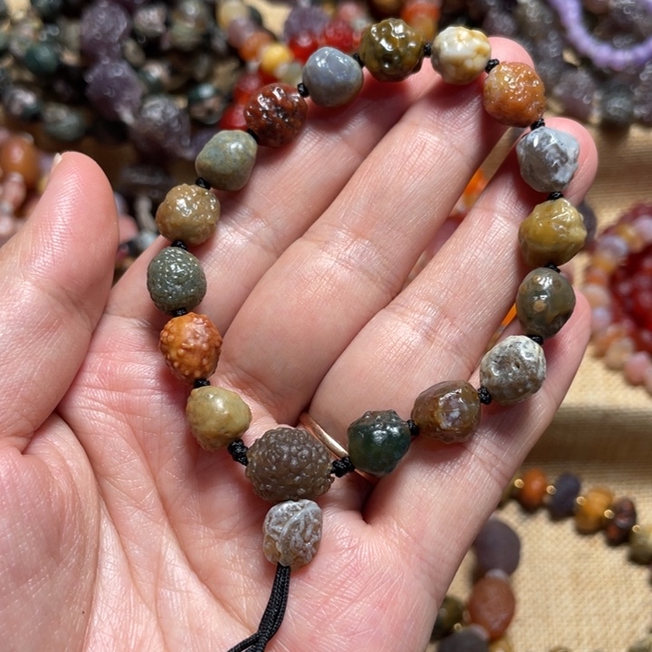 玛瑙/玉髓合金手链