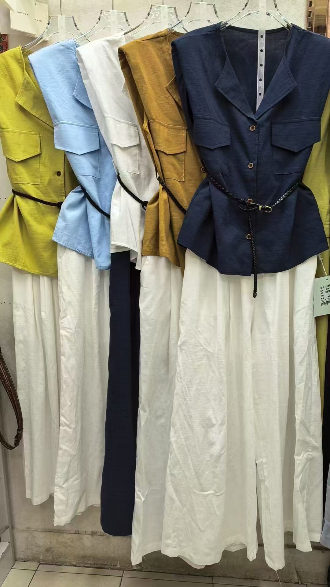 8895棉麻套裤休闲宽松显瘦遮肉气质时尚夏季